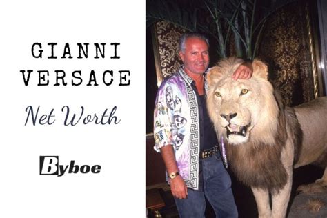 giacca gianni versace|gianni versace net worth at death.